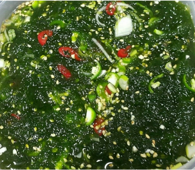 햇 감태.감태무침.감태지. 생감태.생파래.생톳 완도산지직송, 감태지 3.4kg, 1개