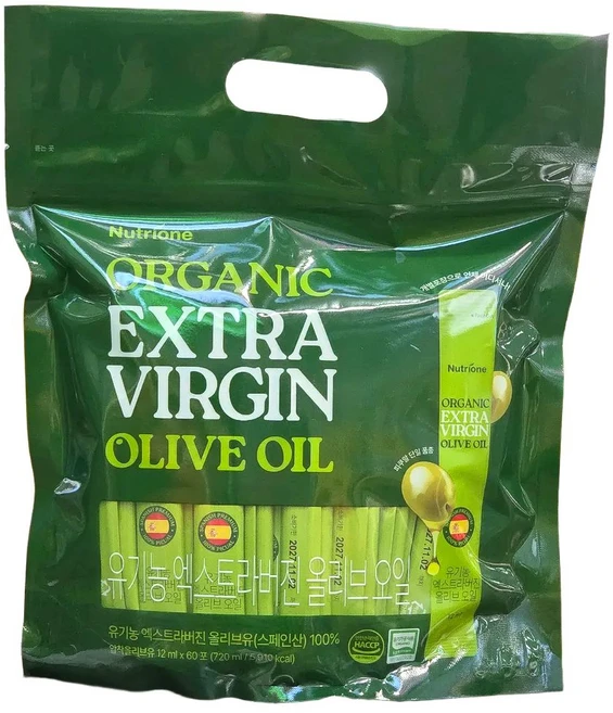 뉴트리원유기농엑스트라버진올리브유 스틱, 720ml, 1세트 - 쿠팡