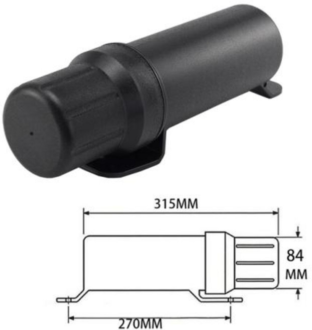 오토바이 가방 캐리어 트렁크 혼다 야마하 가와사키용 방수 보관 도구 양동이 수하물 장갑 우산 장비 액세서리, 2) S