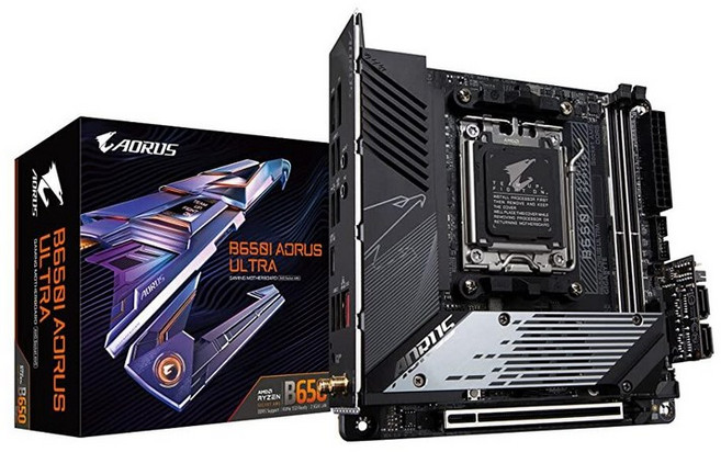 GIGABYTE B650I AORUS 울트라 마더보드 235290