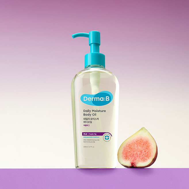 더마비 데일리 모이스처 바디오일 퍼플피그, 200ml, 1개