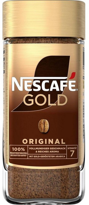 프랑스 네스카페 Nescafe Gold The Original 골드 오리지널 미디엄 로스트 인스턴트 커피, 6개