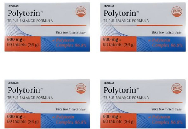 제코랩 폴리토린 Polytorin 60정 4박스 트리플 밸런스 포뮬러 베르가못 베르베린 541696