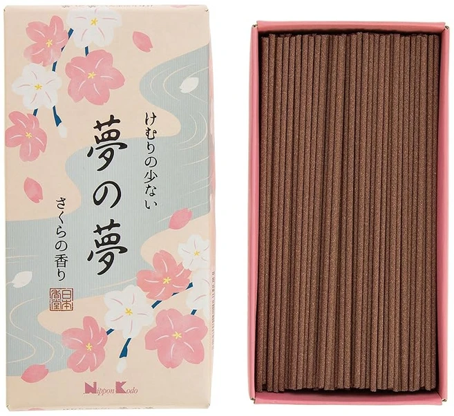 일본 카도 Nippon Kodo 꿈의 꿈 벚꽃향기 장미들이 100g, 1개 - 쿠팡