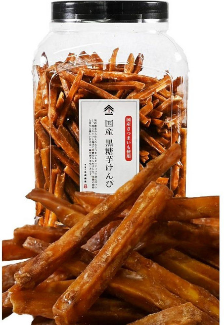 일본 천성상회 흑설탕 고구마 켄피 카린토 말린 고구마 스틱 간식 1kg