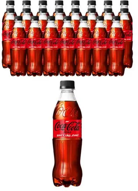 코카-콜라 제로 PET 500ml 24개
