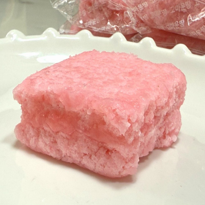 [하루한떡] 딸기잼설기 개별포장 100%국산쌀, 20개, 50g