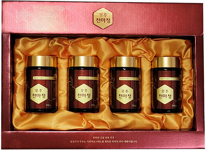 무주천마정 250g 4병 즙 액기스 부모님선물 천마정