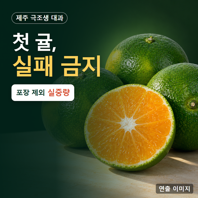 제주 조생 감귤 햇귤, 1박스, 9kg (로열과)