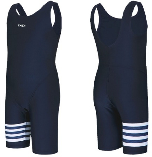 NC일산점 티막 여아피트니스 4부 실내수영복 EKF0551-NV