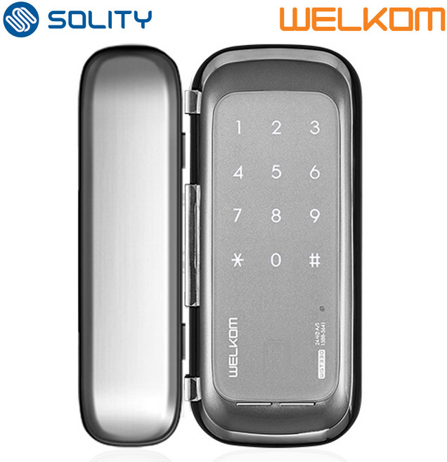 [무료설치] 웰콤 WGT130 양문형(홀더포함) 번호키전용 강화유리문용 좌우수문인식(키패드자동전환) 상시문열림기능 차임벨기능 생활방수 상가 빌라 업소 현관문 디지털도어락 도어록, 웰콤 WGT130 양문형/무료설치(A지역)-목요일, 방문설치