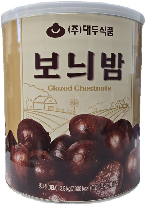 보늬밤 3.5kg 내피밤 대두식품, 1개