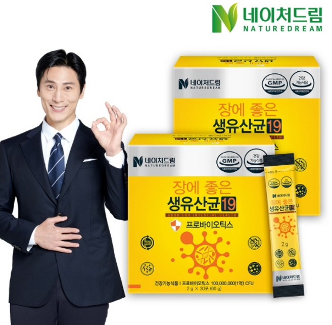 기타 [네이처드림] 장에 좋은 생유산균12 2g x 30포(60g) 2박스, 60g, 2개