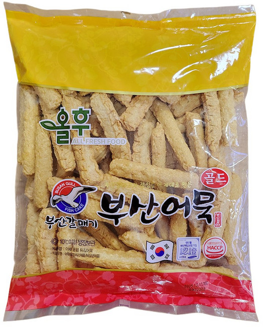올후 갈매기 부산 봉어묵 2.2kg, 4개