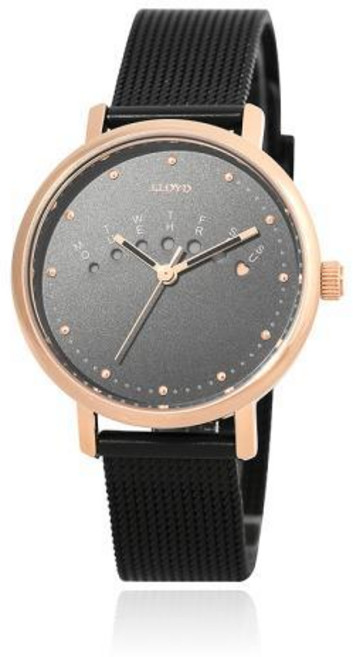 로이드 여성용 엘메이트 메쉬시계 LL2M19571MGB