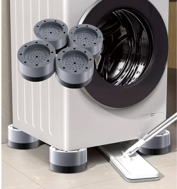 라키네 탈수안정 세탁기 진동 소음방지 받침대, 1세트