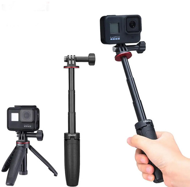 울란지 MT-09 고프로 액션캠 미니 삼각대 UZ-1602, 1개