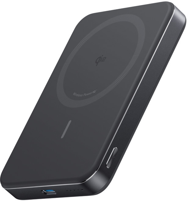 앤커 맥고 파워뱅크 10000mAh 30W 무선충전 보조배터리 A1664, 블랙