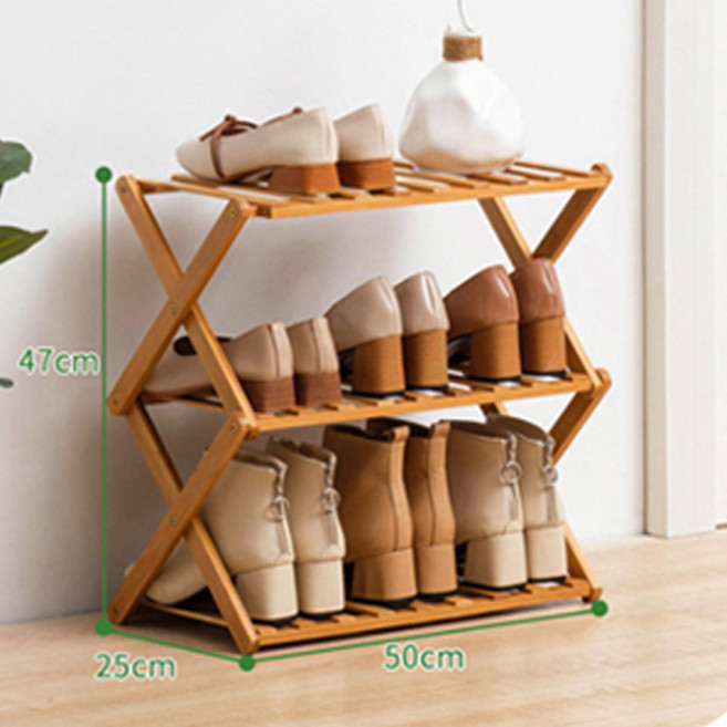 원터치 접이식 현관 신발장, 5단 소형