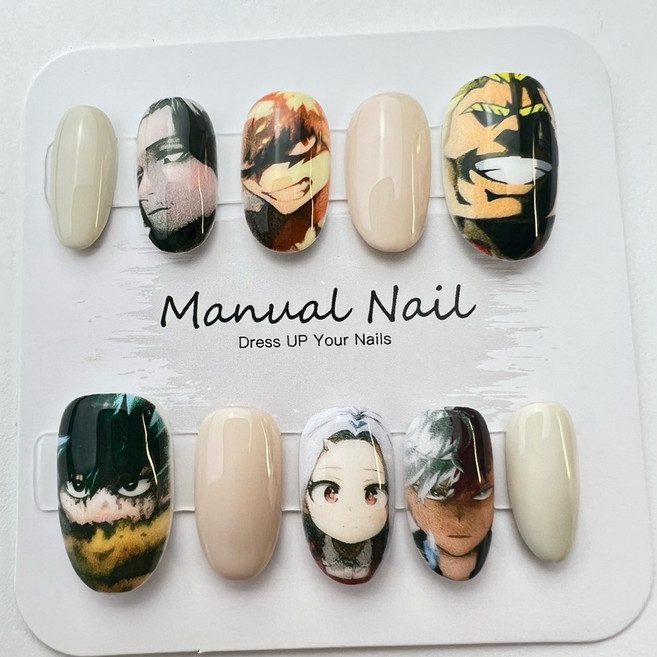 Manual Nail 我的英雄學院指甲貼, 1個