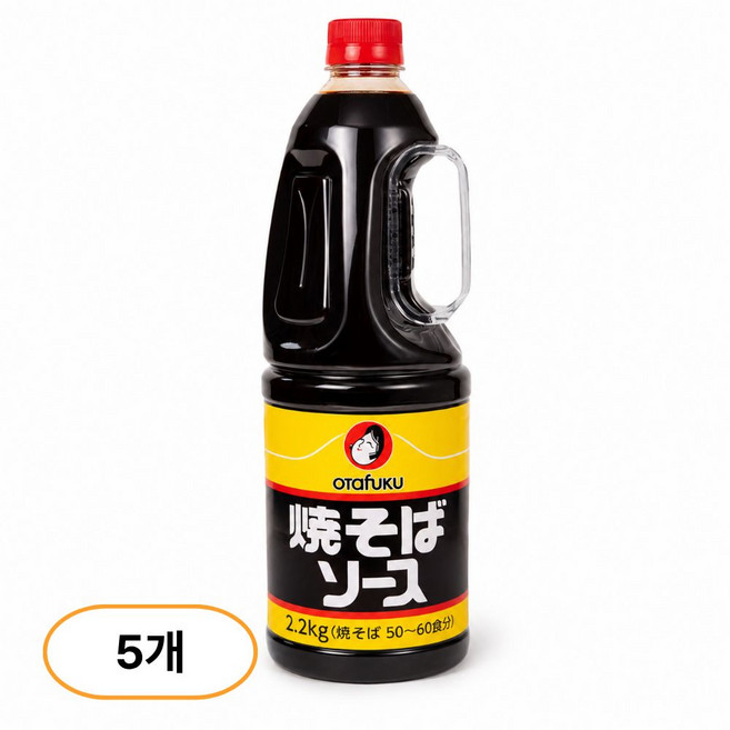 오타후쿠 야키소바 소스, 2.2kg, 5개