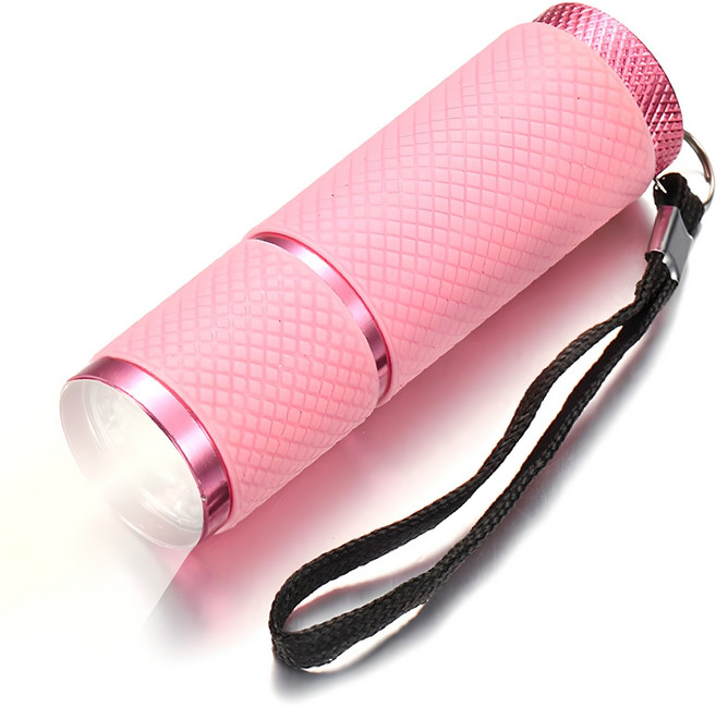 지미스홈 라이트 손전등, 연핑크, 1개