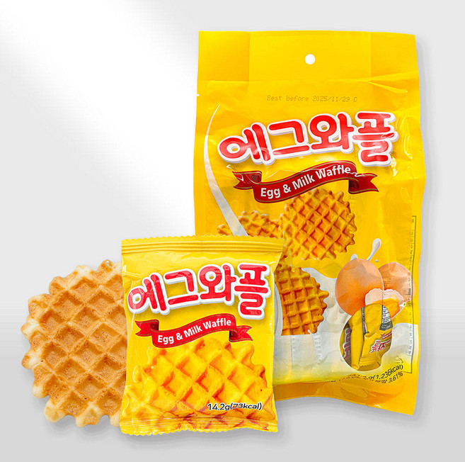 에그와플(에그&밀크맛), 2개, 241.4g