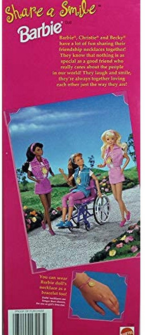 바비 17247 1996 스페셜 에디션 Share a Smile 인형