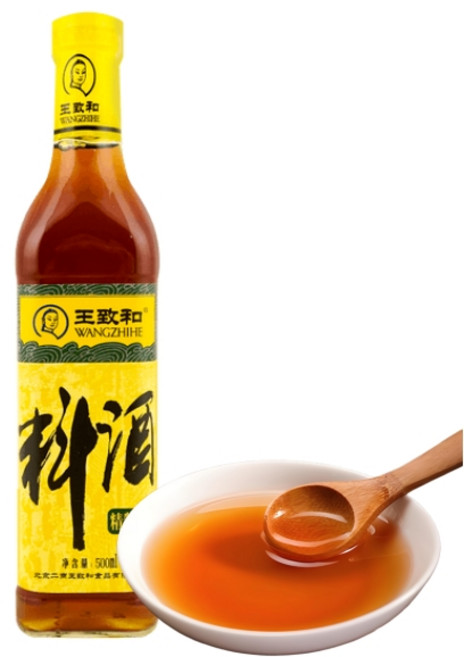 화한 중국식품 왕즈허 조미용 술 료주 중화요리조미료 500ml, 1개