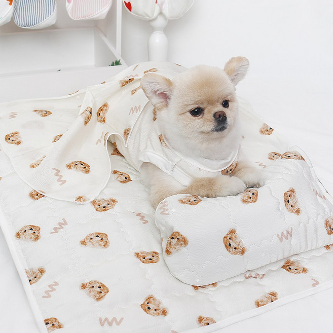 해피앤퍼피 강아지쿨매트 애견쿨매트 고양이쿨매트, W푸