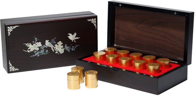 [황칠가] 황칠신명단 10구_자개목함, 10개