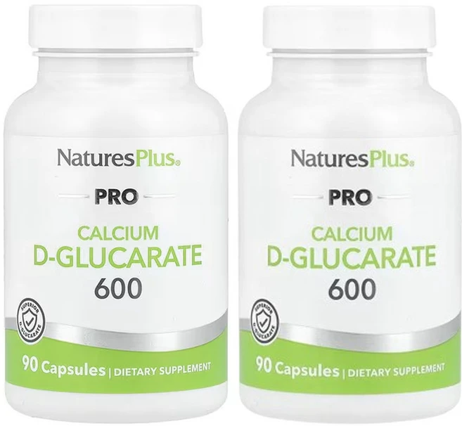 네이처스플러스 프로칼슘 D-글루카레이트 600 90캡슐, 2개, 90정 - 쿠팡