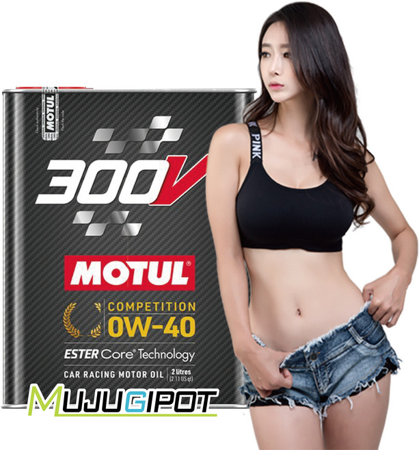 모튤 300V 컴피티션 0W40-2L 100%합성유 에스테르계 엔진오일 레이싱용 하이엔드급 COMPETITION, 1개, 2L, 0w40