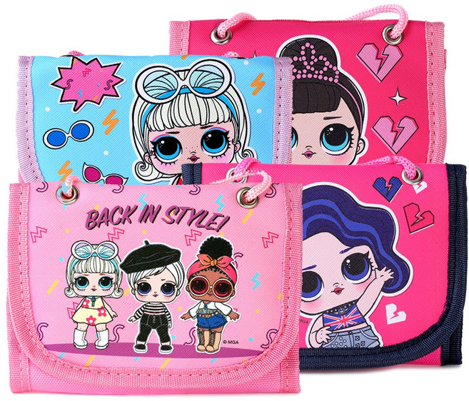 LOL 서프라이즈 목걸이 지갑 /여아 동전지갑