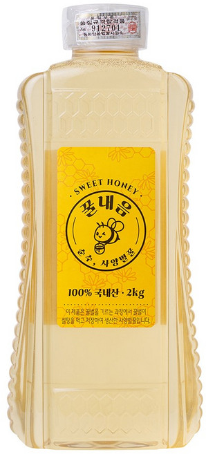 꿀내음 국내산 사양벌꿀, 1개, 2kg