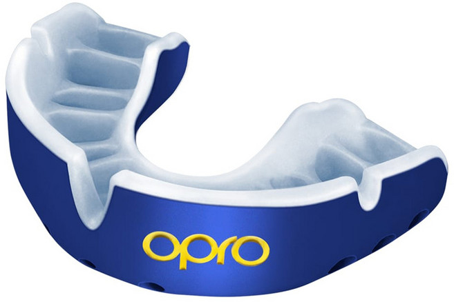 OPRO 골드 마우스피스 마우스가드 블루, 1개
