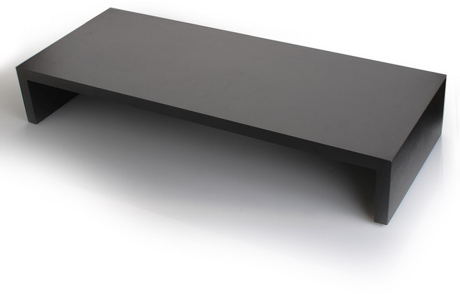 블랙모니터받침대 완제품(조립없음 바로사용) 모니터받침대 블랙디자인 블랙색상 길이 60cm 600x240x100mm, 1개, 블랙