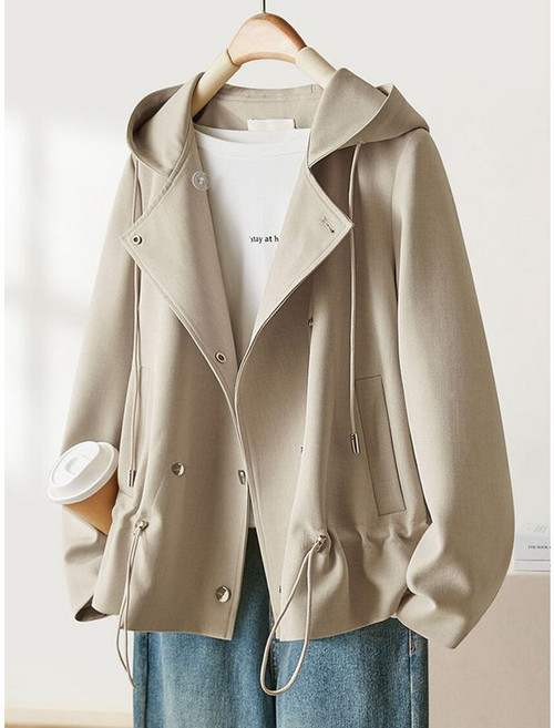 에꼴드파리 후드 밑단 스트링 점퍼 F59WUB022Z