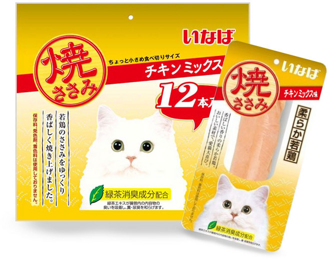 이나바 챠오 촉촉한 닭가슴살 오리지널 치킨믹스 12개입, 1개