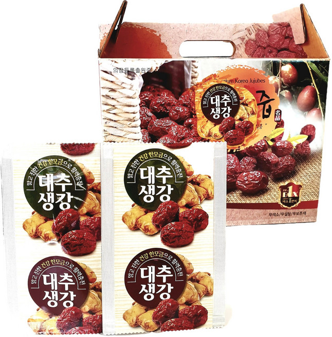 대추원액 그대로 수제대추생강차 국산대추100% 장수건강원 대추생강즙, 50개, 100ml