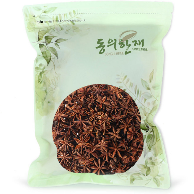 동의한재 햇 팔각 회향 팔각향 스타아니스, 500g, 1개
