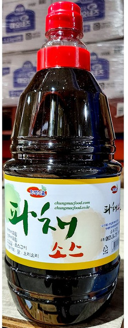 파채소스 (청맥 1.8K) 뷔페식당/오리훈제용/파전용/파무침용/드레싱, 1.8kg, 1개