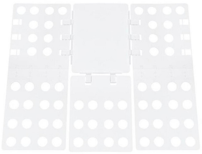 간편한 티셔츠 반팔 옷 개는 도구 기계 정리판 빨래개주는기계 옷접기폴더, 1개, 상세페이지 참조, 랜덤