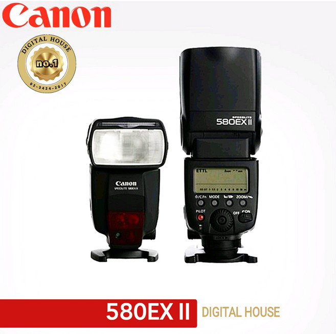 캐논 스트로브 SPEED LITE 플래시 580ex2 스피드라이트 Canon SPEEDLITE 580EX II [정품]DH, 1개