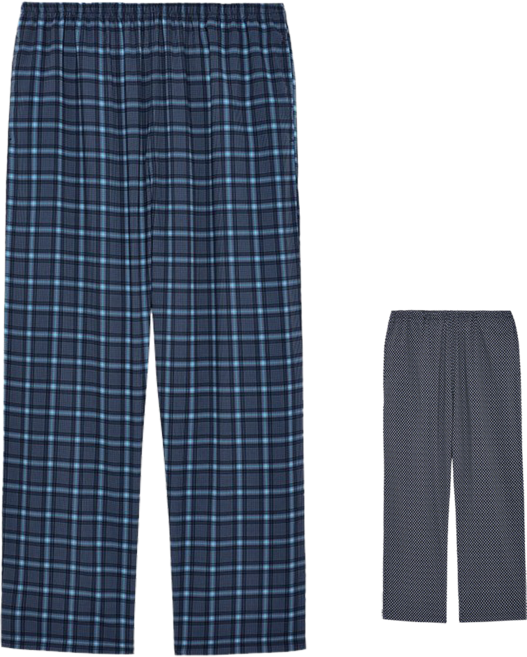 홈이 트라이 남성용 프리미엄 코튼 주머니 파자마 바지