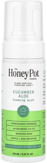 The Honey Pot Company 포밍 워시 오이 알로에 163ml(5.51fl oz), TheHoneyPotCompany포밍워시오이알로에163, 1개, 163ml - 쿠팡