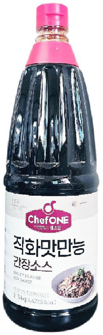 쉐프원 직화맛만능 간장소스 한 병으로 완성하는 만능소스, 1개, 2.15kg