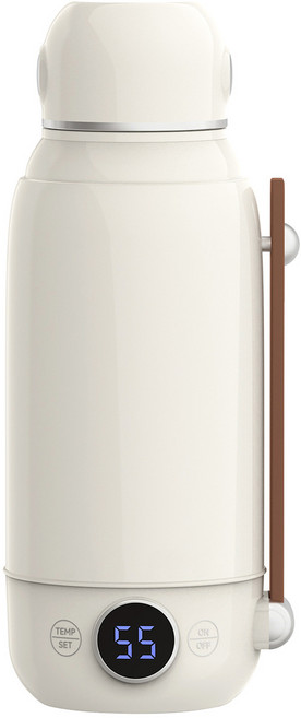 PYHO 휴대용 전기포트 대용량 2IN1가열식 텀블러 온도조절 전기 포트기, MYL388-800ML