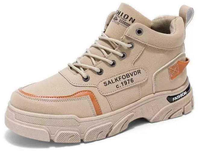 남자 하이탑 안전화 발편한 경량 작업화 미끄럼방지