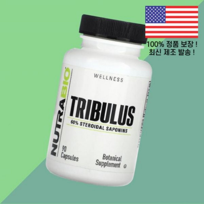 뉴트라바이오 트라이뷸러스 90캡슐 500mg NutraBio Tribulus 90 Capsules per Capsule, 뉴트라바이오 트라이뷸러스 90캡슐 500mg Nutra